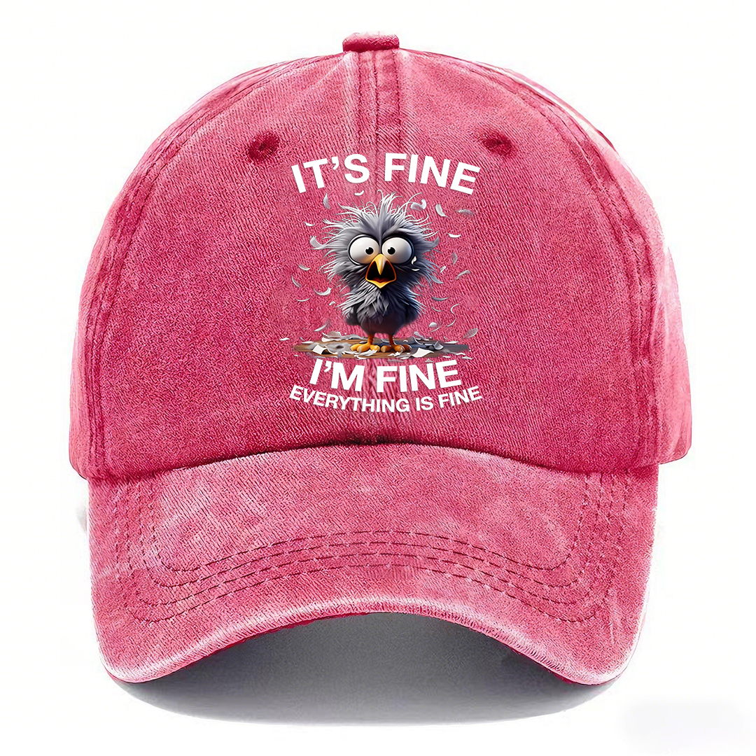 [Copy]“I Do My Own Stunts” Cap — Bold Print, Vintage Style, Everyday Comfort