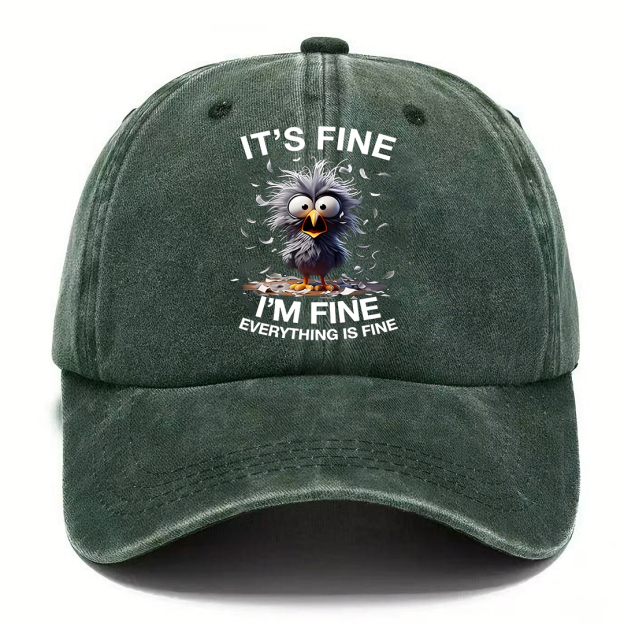 [Copy]“I Do My Own Stunts” Cap — Bold Print, Vintage Style, Everyday Comfort