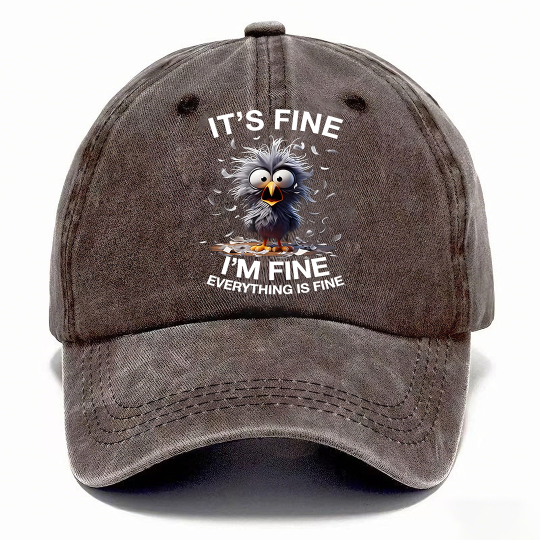 [Copy]“I Do My Own Stunts” Cap — Bold Print, Vintage Style, Everyday Comfort
