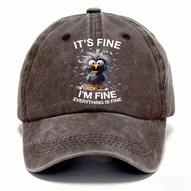 [Copy]“I Do My Own Stunts” Cap — Bold Print, Vintage Style, Everyday Comfort