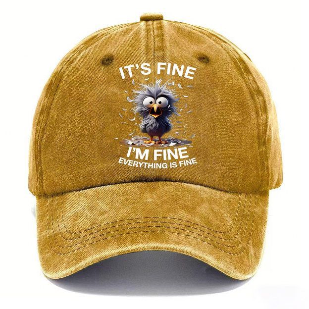 [Copy]“I Do My Own Stunts” Cap — Bold Print, Vintage Style, Everyday Comfort
