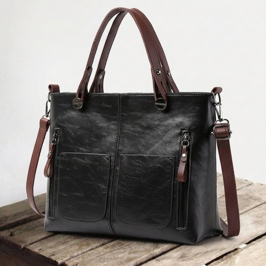 Genuine Leather Tote