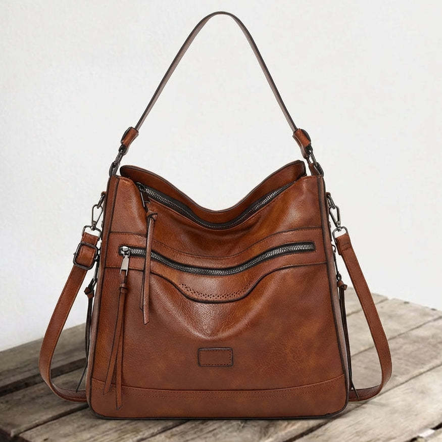 Genuine Leather Crossbody Bag