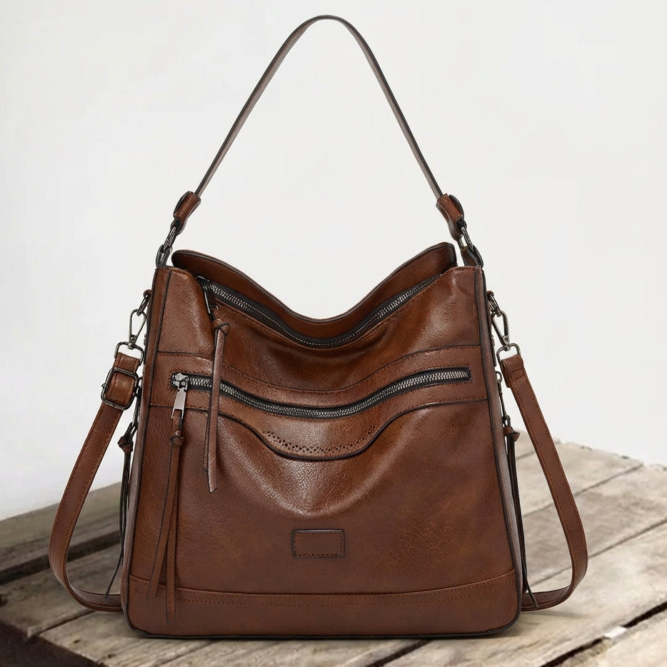 Genuine Leather Crossbody Bag