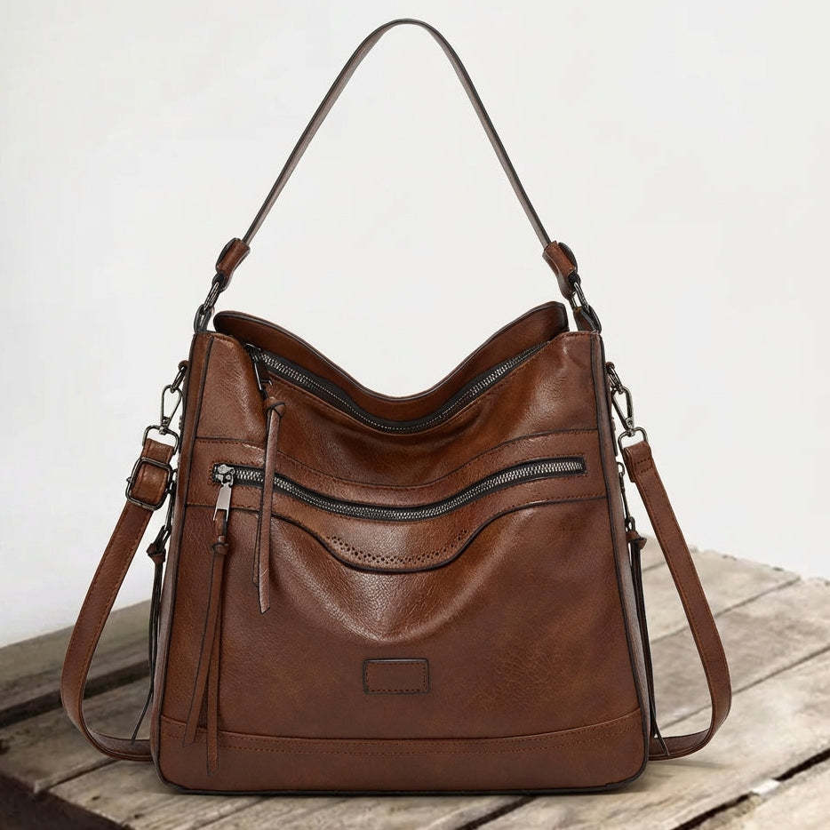 Genuine Leather Crossbody Bag