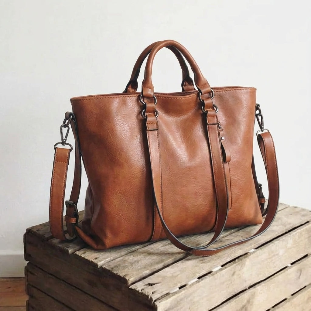 Genuine Leather Crossbody Bag