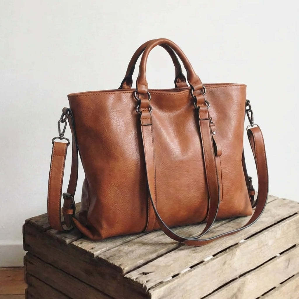 Genuine Leather Crossbody Bag