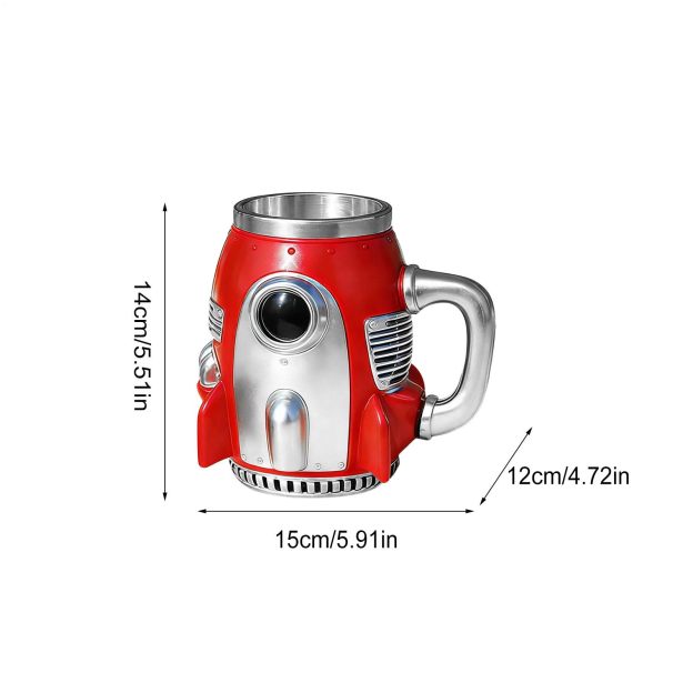 🚀 Rocket Mug