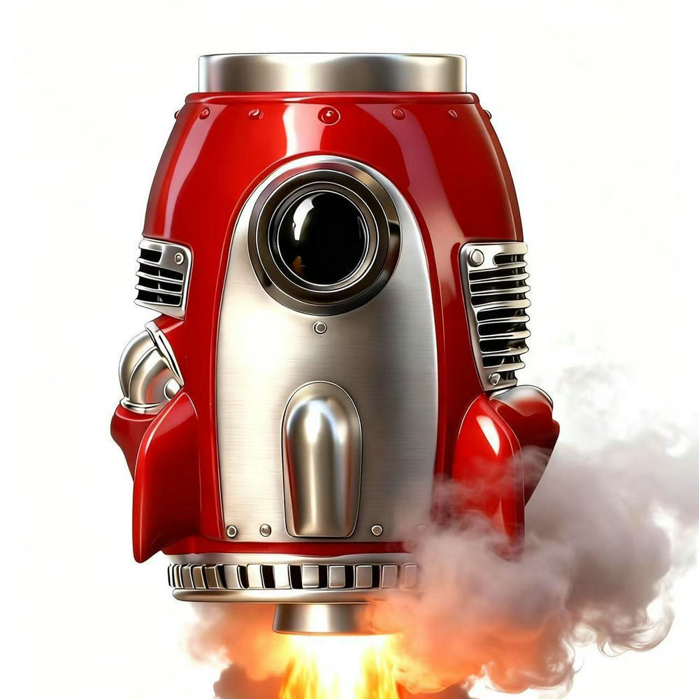 🚀 Rocket Mug