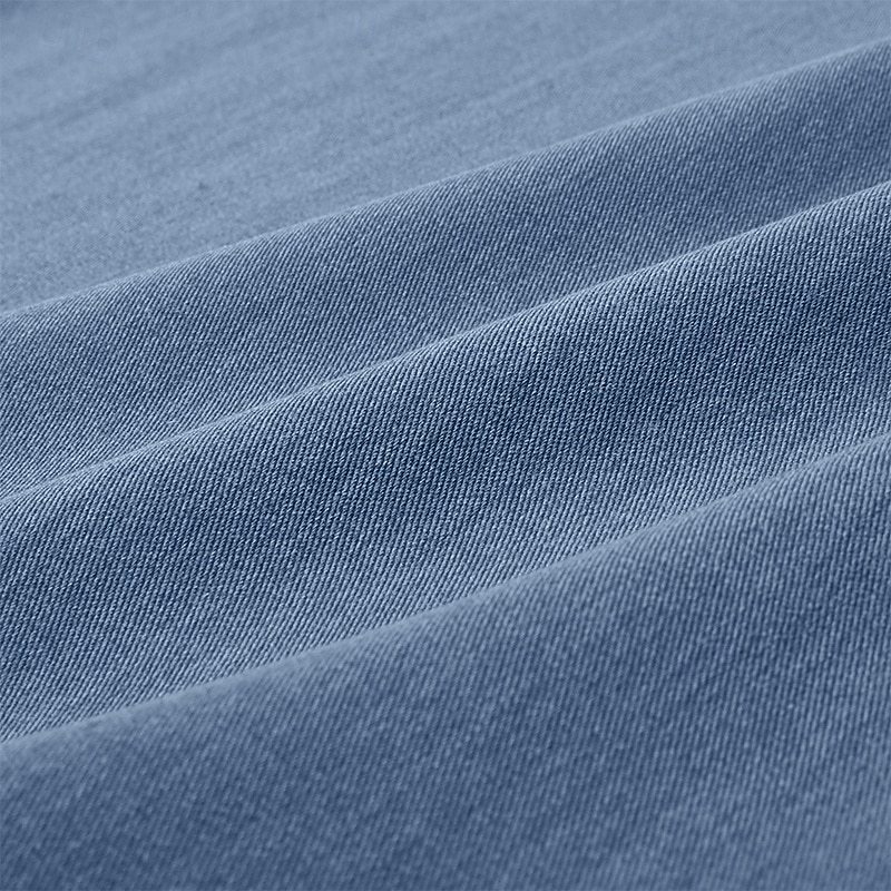 Men's Shirt Popover Shirt Button Down Shirt Casual Shirt Denim Blue Black White Navy Blue Dark Blue Long Sleeve Plain Button Down Collar Casual Outdoor Buttons Clothing Apparel Polyester Neutral 2026 - BHD 8.89 &ndash;P12