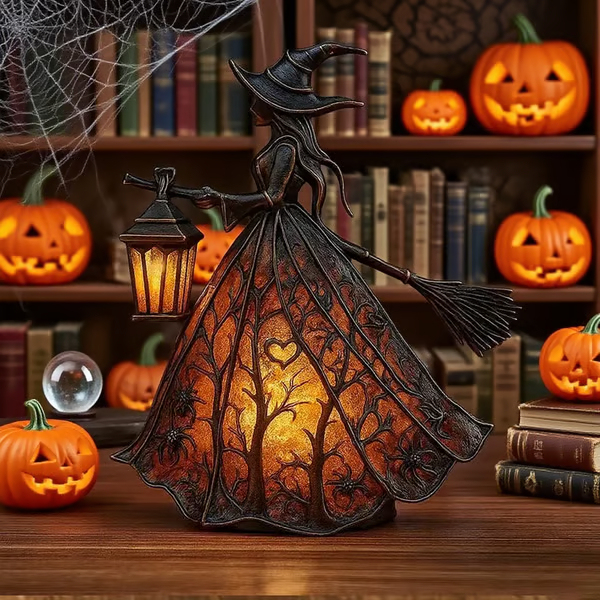 🔥LAST DAY 49% OFF - Halloween Witch Lamp