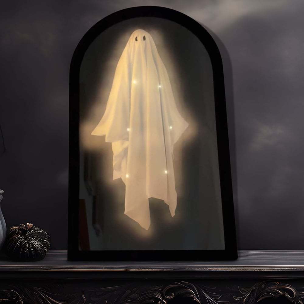 🔥49% OFF - 👻2025 Halloween Hologram Ghost Mirror