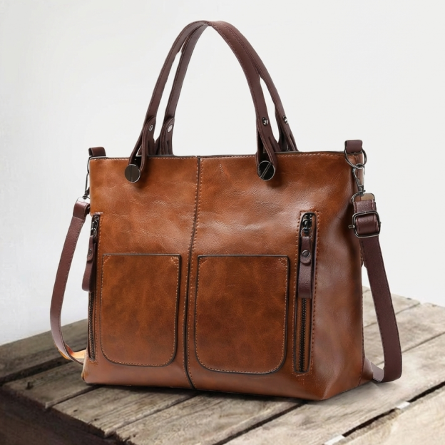 Genuine Leather Tote