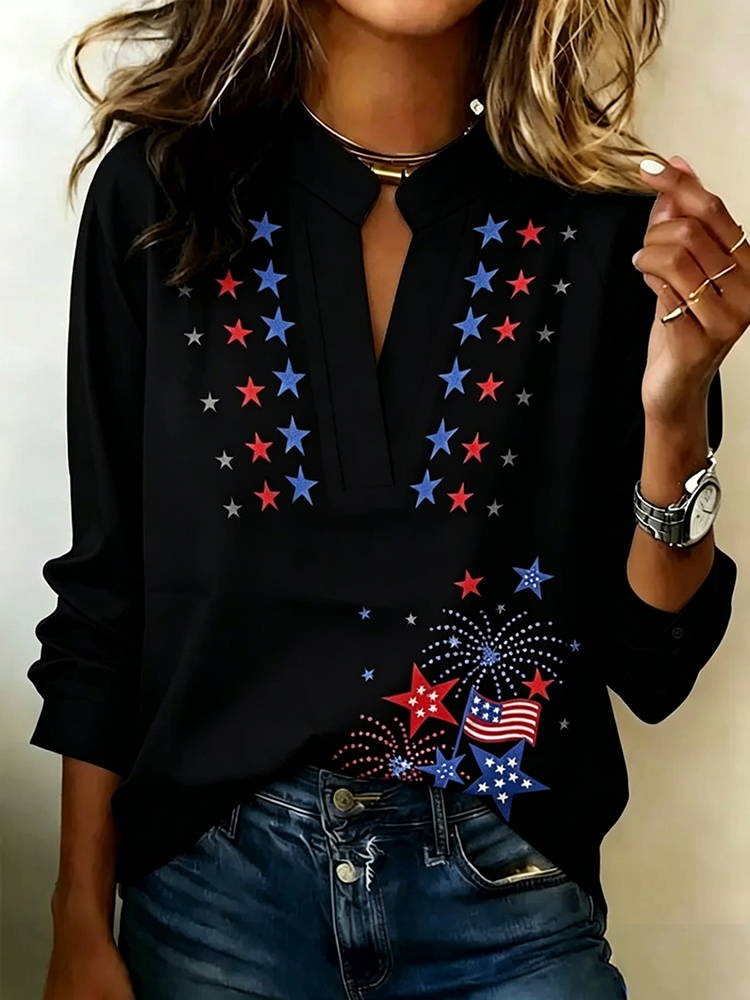 Women's 250th Anniversary Print Shirt