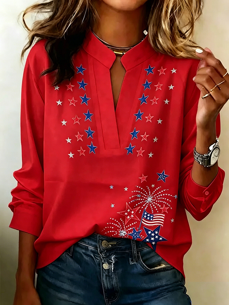 Women's 250th Anniversary Print Shirt
