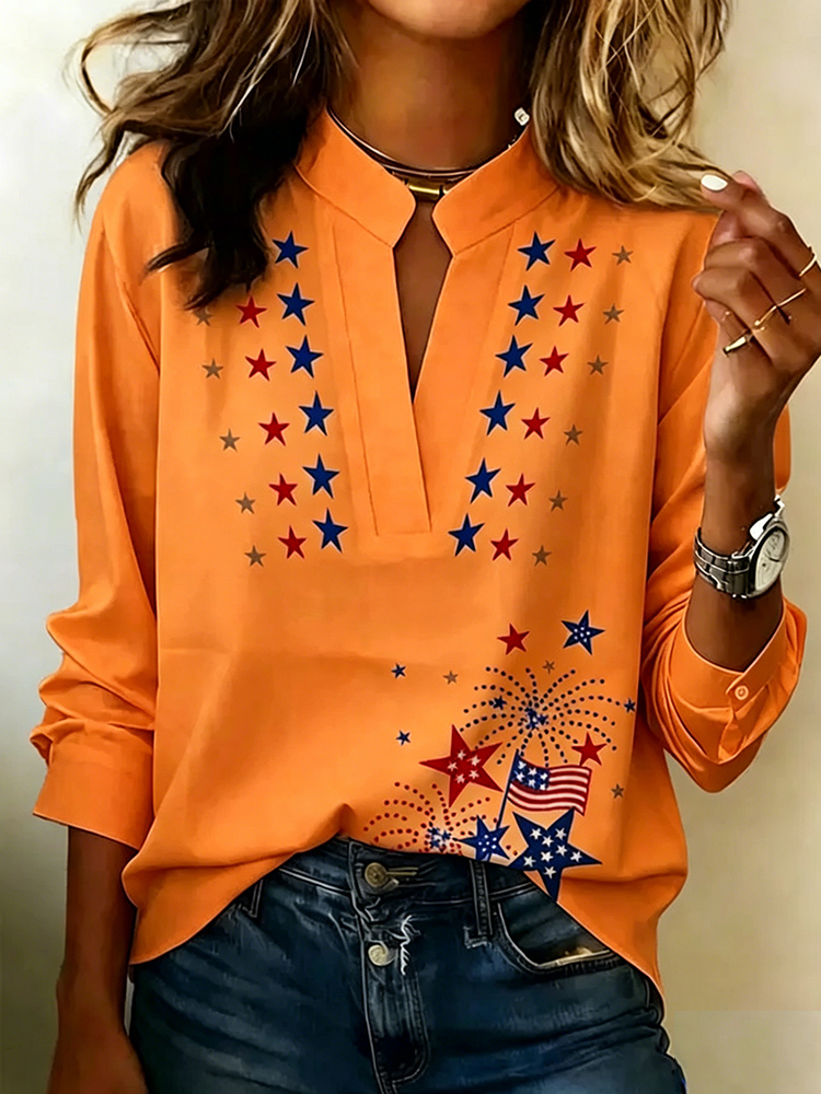 Women's 250th Anniversary Print Shirt