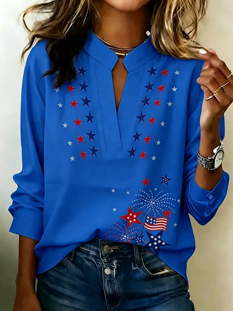 Women's 250th Anniversary Print Shirt