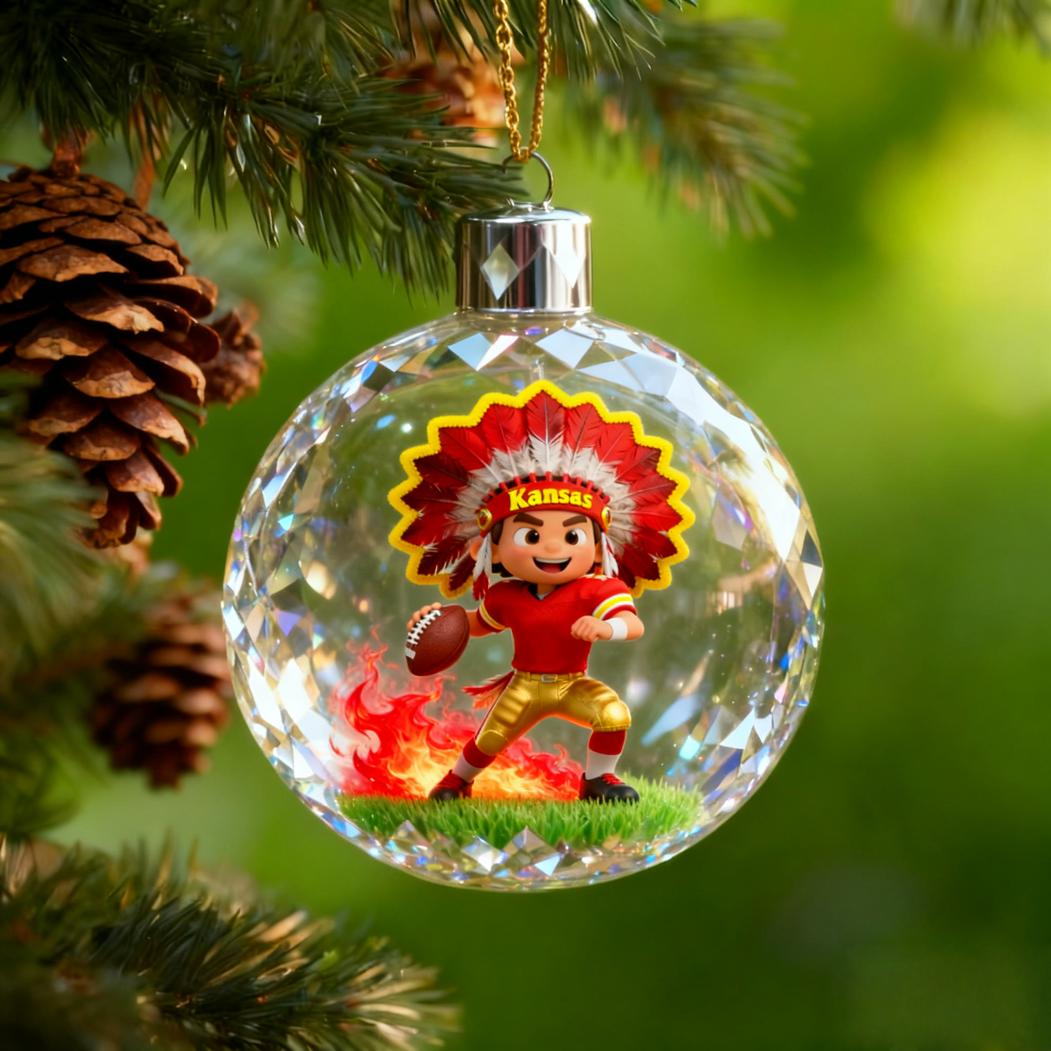 ✨Football Collectibles for Enthusiasts – Crystal Glass Ball Decoration✨