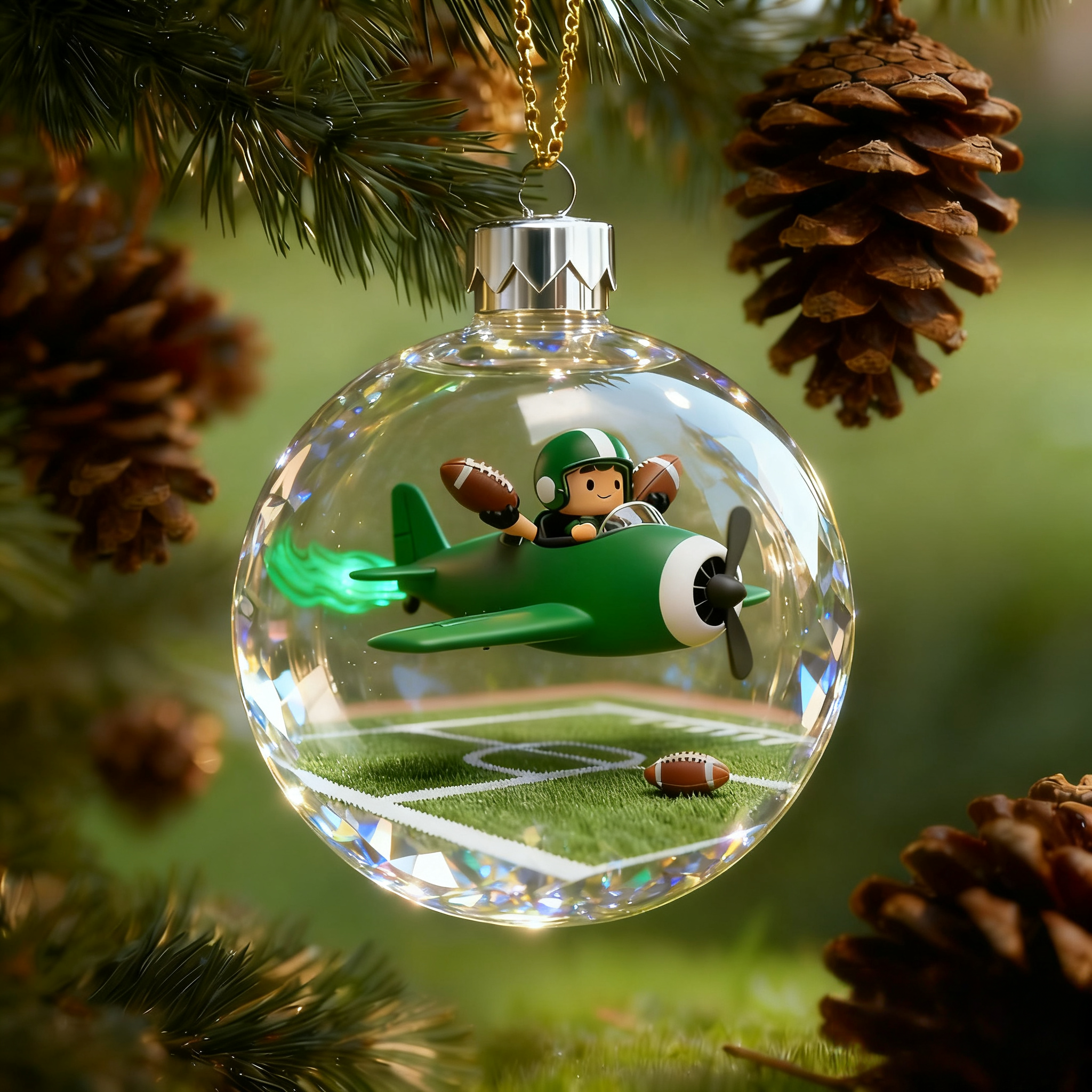 ✨Football Collectibles for Enthusiasts – Crystal Glass Ball Decoration✨