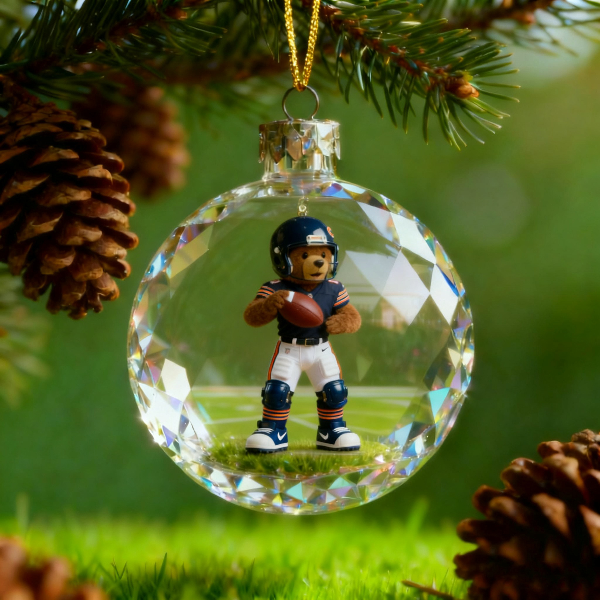 ✨Football Collectibles for Enthusiasts – Crystal Glass Ball Decoration✨