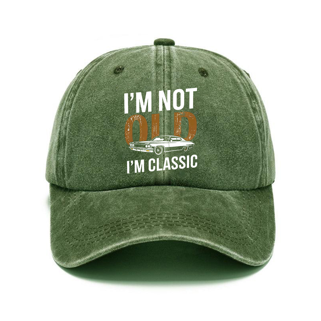 Funny Classic Car Hat | I’m Not Old I’m Classic