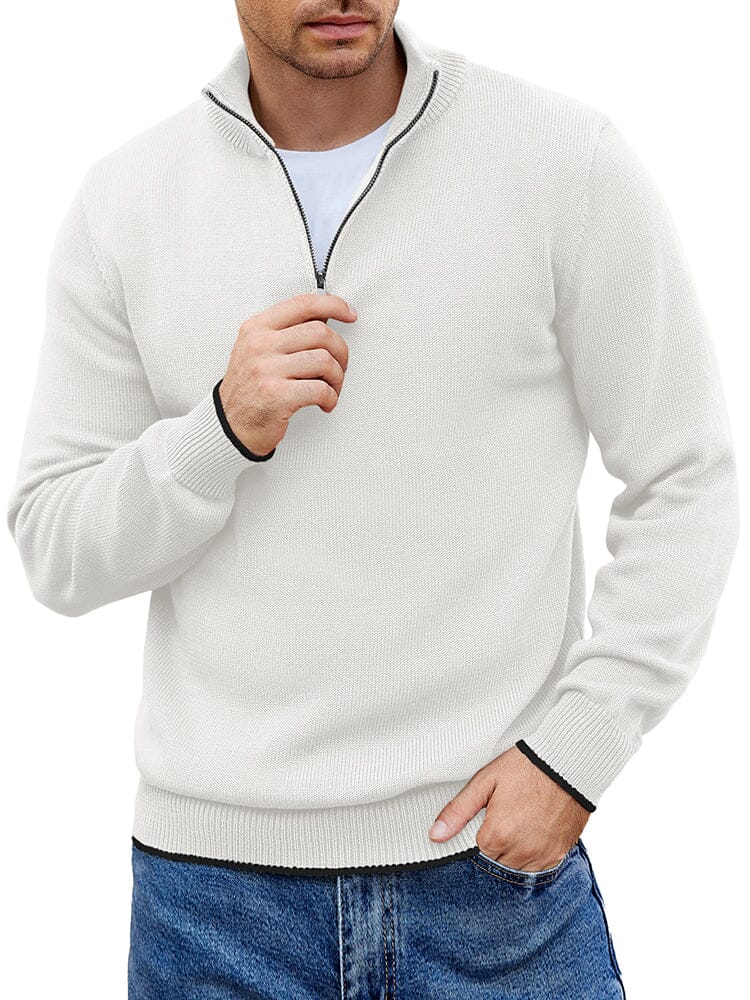Lightweight Mock Neck Sweaters