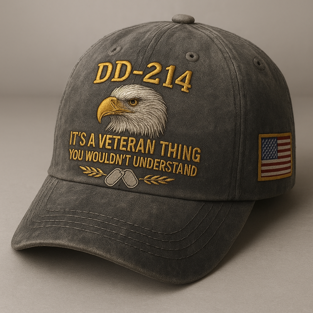 "DD-214 - This is a veterans' matter" Hat