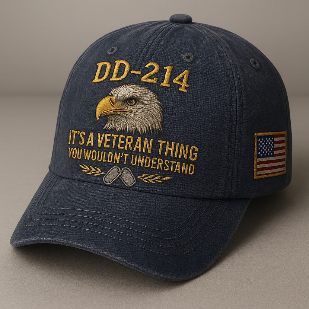"DD-214 - This is a veterans' matter" Hat