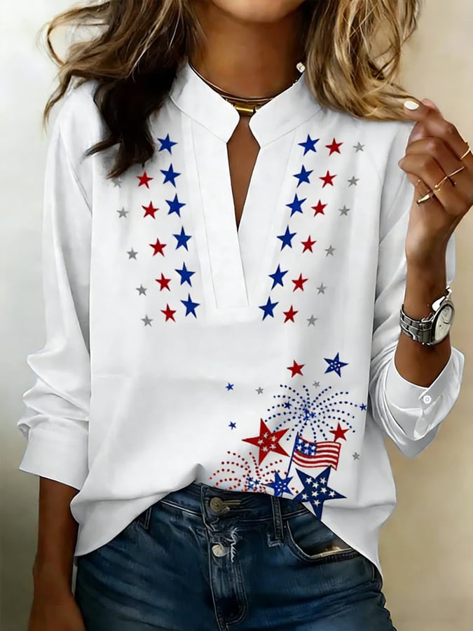 Women's 250th Anniversary Print Shirt