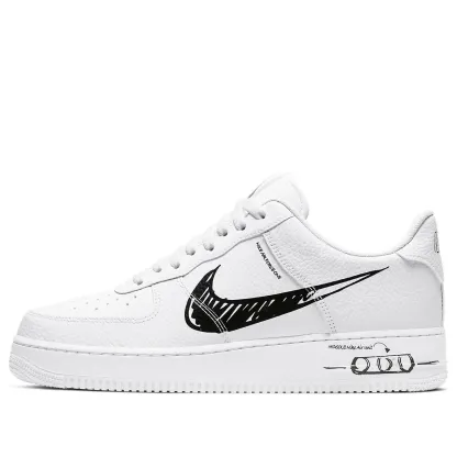 Nithtke Air Force 1 Low 'Sketch - Black' CW7581-101