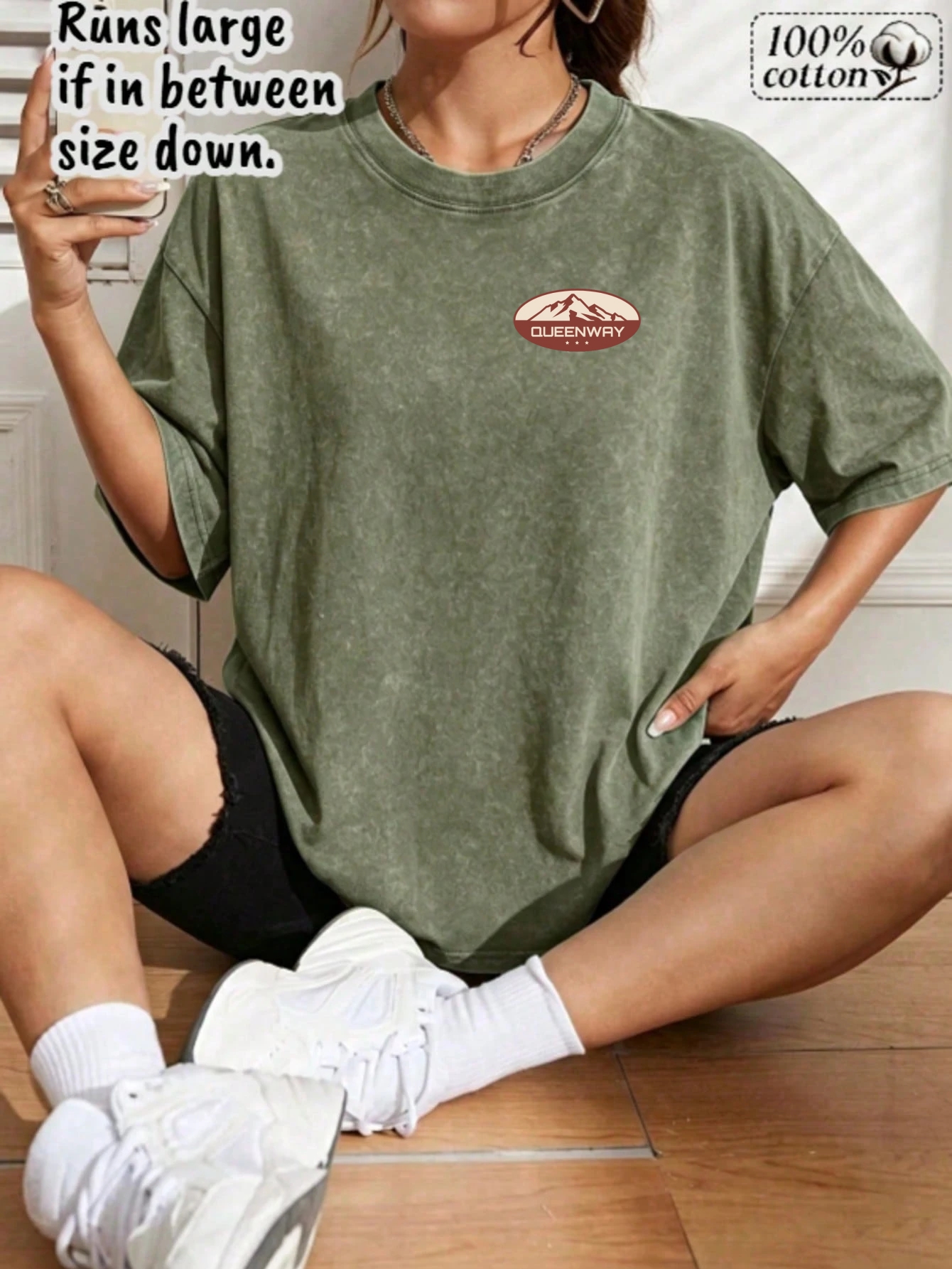 Plus Size 230g Heavyweight 100% Cotton Vintage Washed Basic Loose Fit T-Shirt (2026)