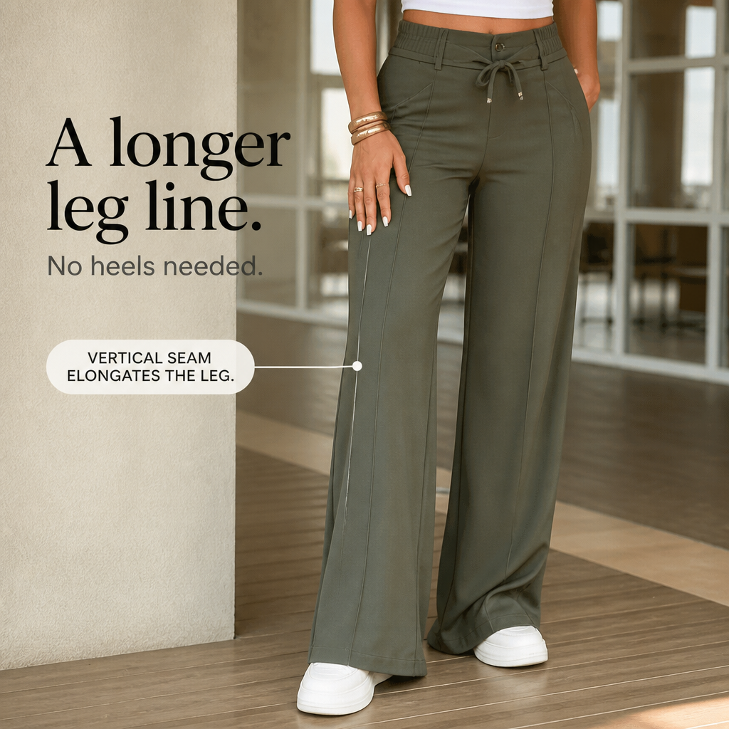 QUEENWAY | Wide-Leg Cargo Pants That Move With You
