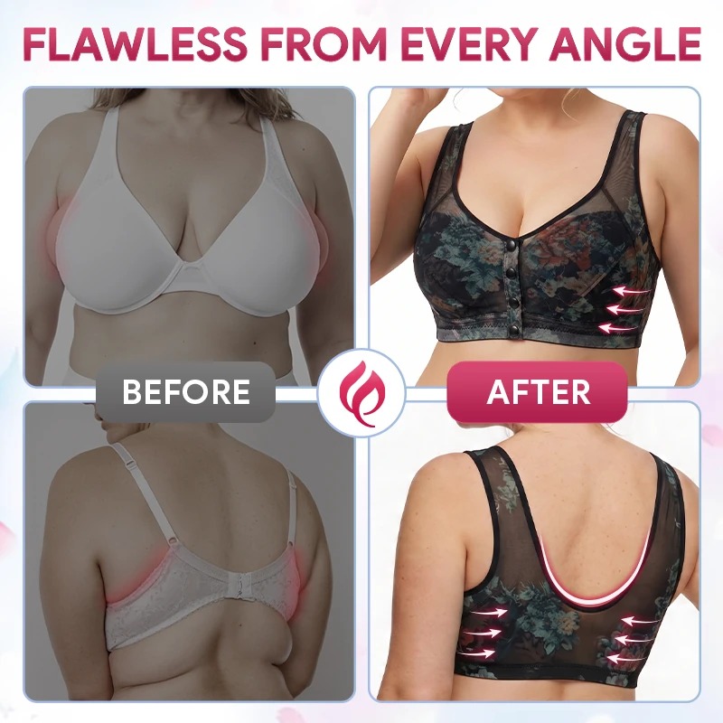 QUEENWAY | Instant Cool & Easy-Snap Bra For Seniors