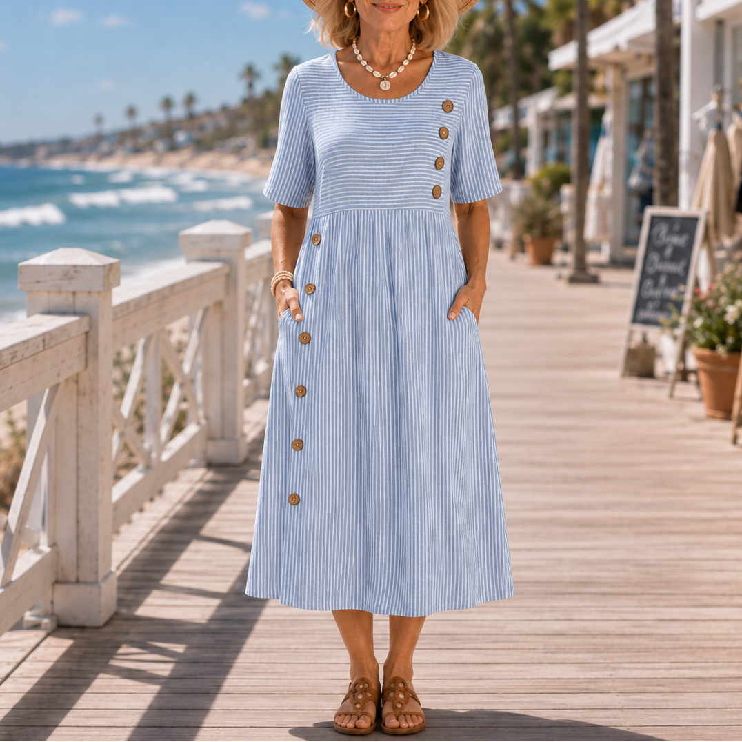 The Midi Dress That Moves With You, Not Against You