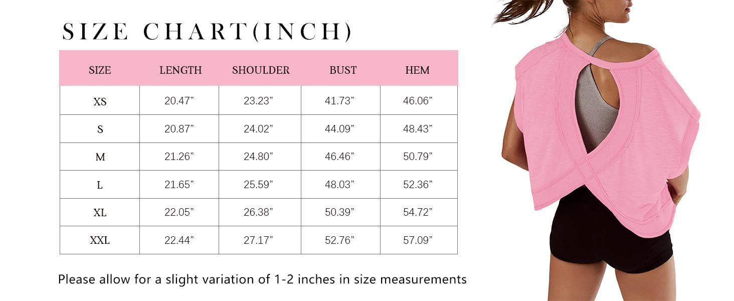 Woodberry Women's Fashion Apparel, Oversized Open Back Short Sleeve Shirt in Stretch Polyester for Casual Yoga,back to school,back to school shopping, Workout