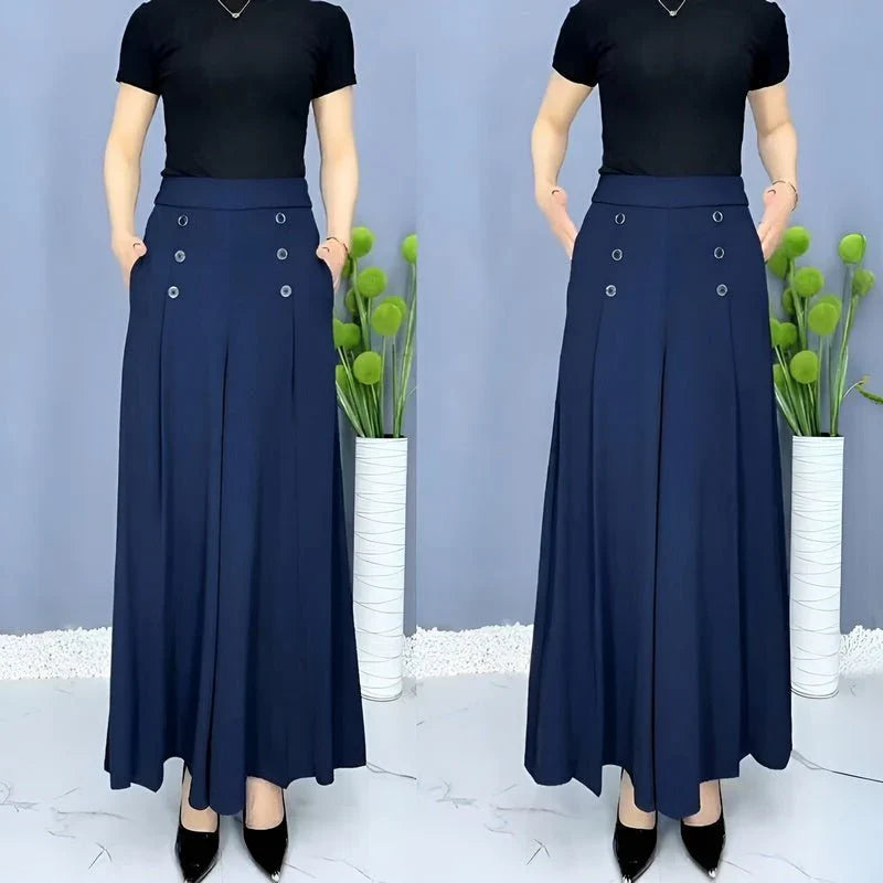 QUEENWAY | Elegant Wide-Leg Pants - Instantly flatters your figure