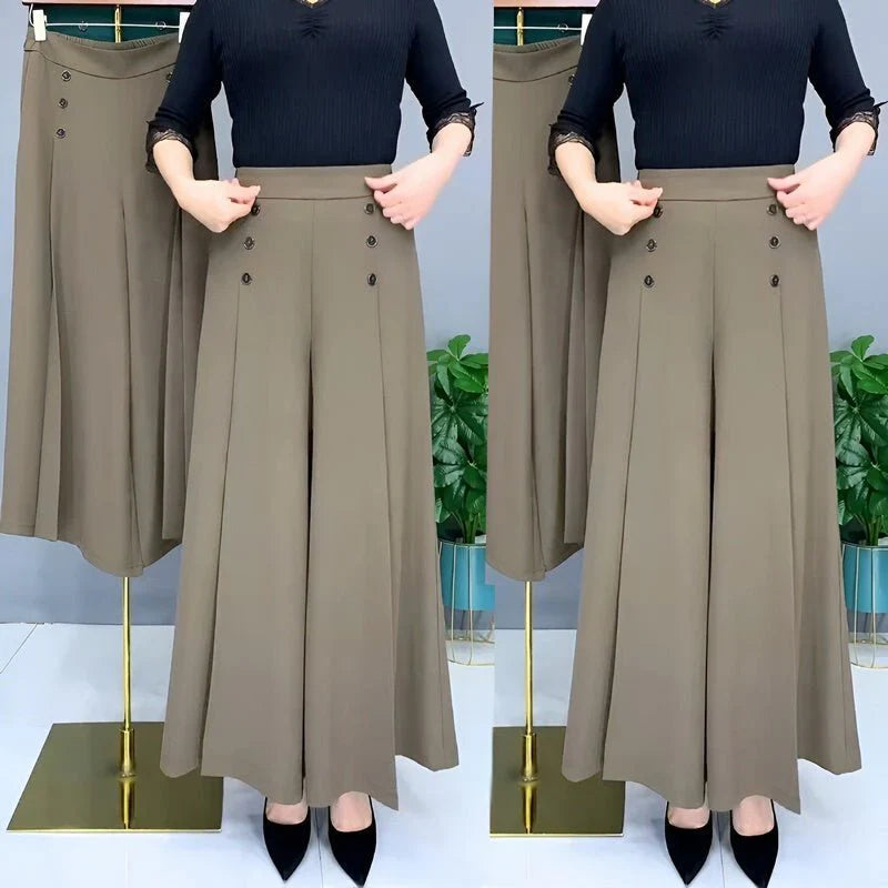QUEENWAY | Elegant Wide-Leg Pants - Instantly flatters your figure