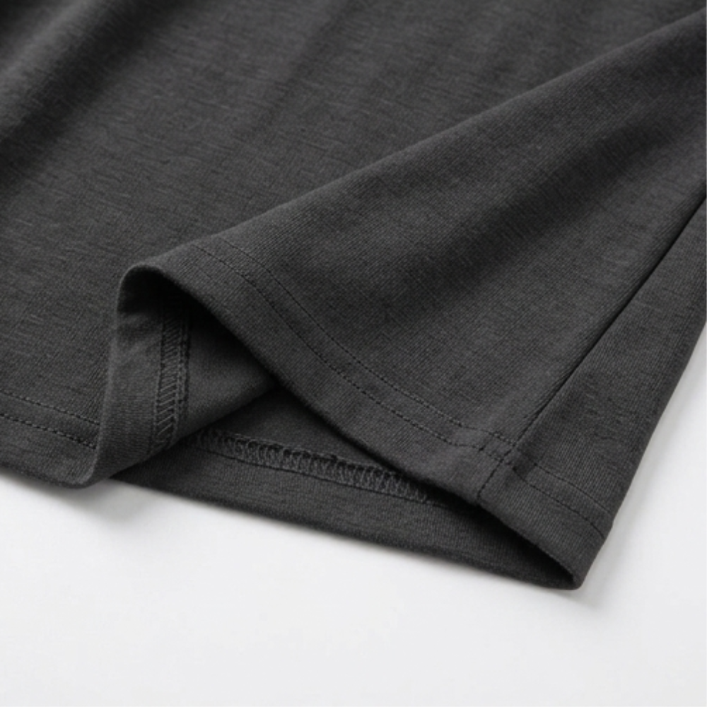 Crossover V-Neck Midi Dress with Pockets