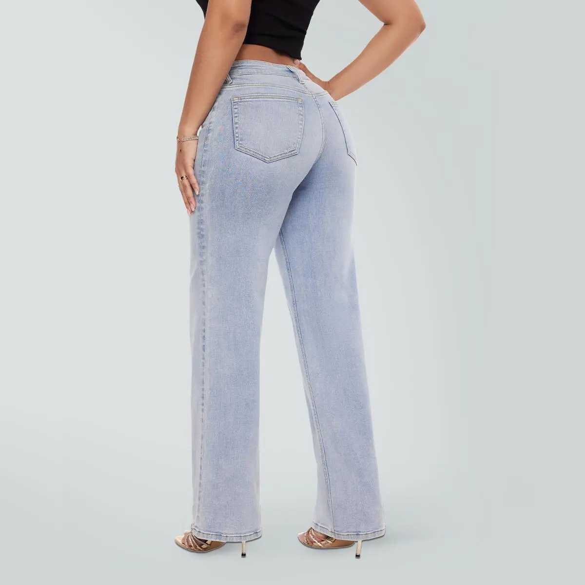 🔥ONLY 50 LEFT🔥Mid-Low Rise Baggy Jeans for Women (2026)