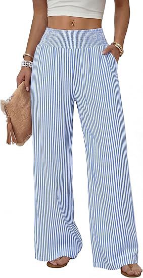 QUEENWAY | Wide Leg Pants Woman High Waist Trousers with Pockets Casual Lounge