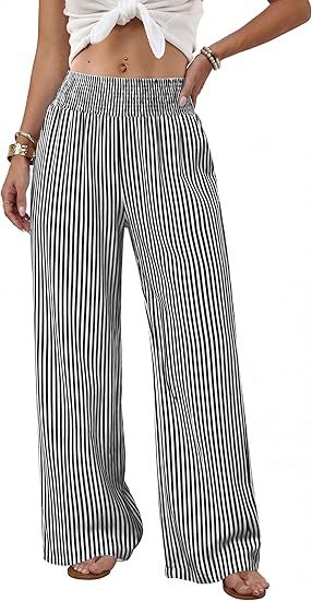 QUEENWAY | Wide Leg Pants Woman High Waist Trousers with Pockets Casual Lounge