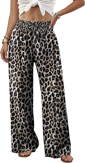 QUEENWAY | Wide Leg Pants Woman High Waist Trousers with Pockets Casual Lounge