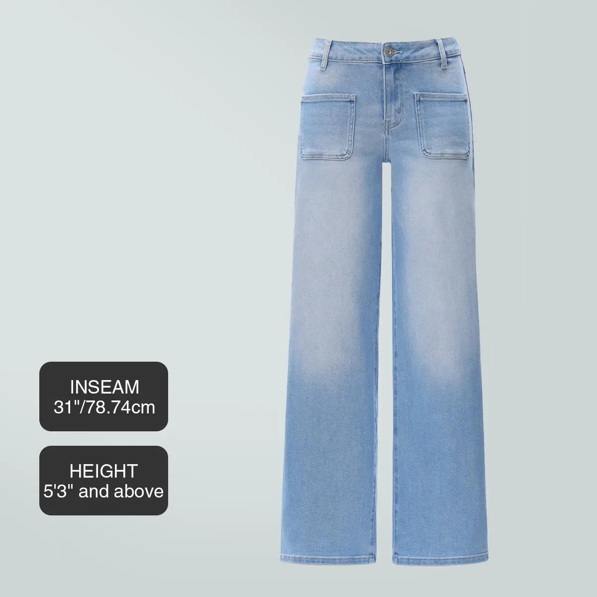 🔥ONLY 50 LEFT🔥Mid-Low Rise Baggy Jeans for Women (2026)