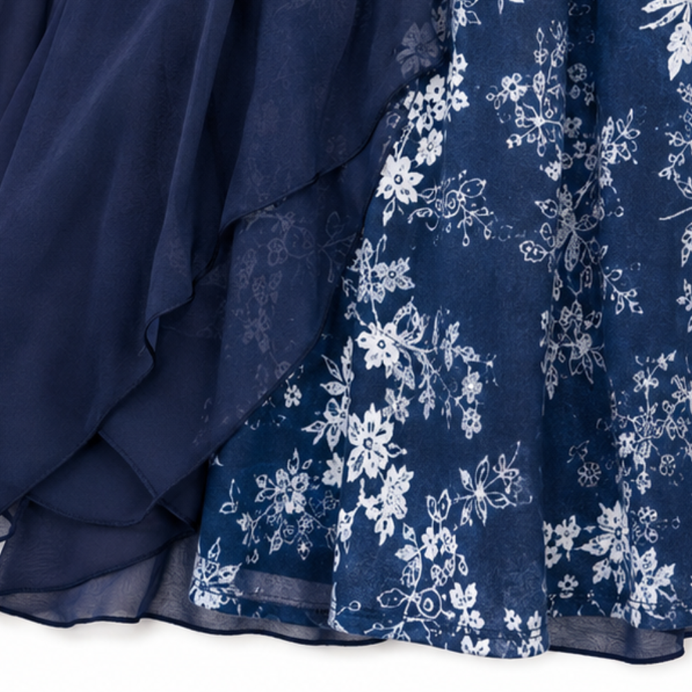 QUEENWAY | Floral Print Dress And Duster Set