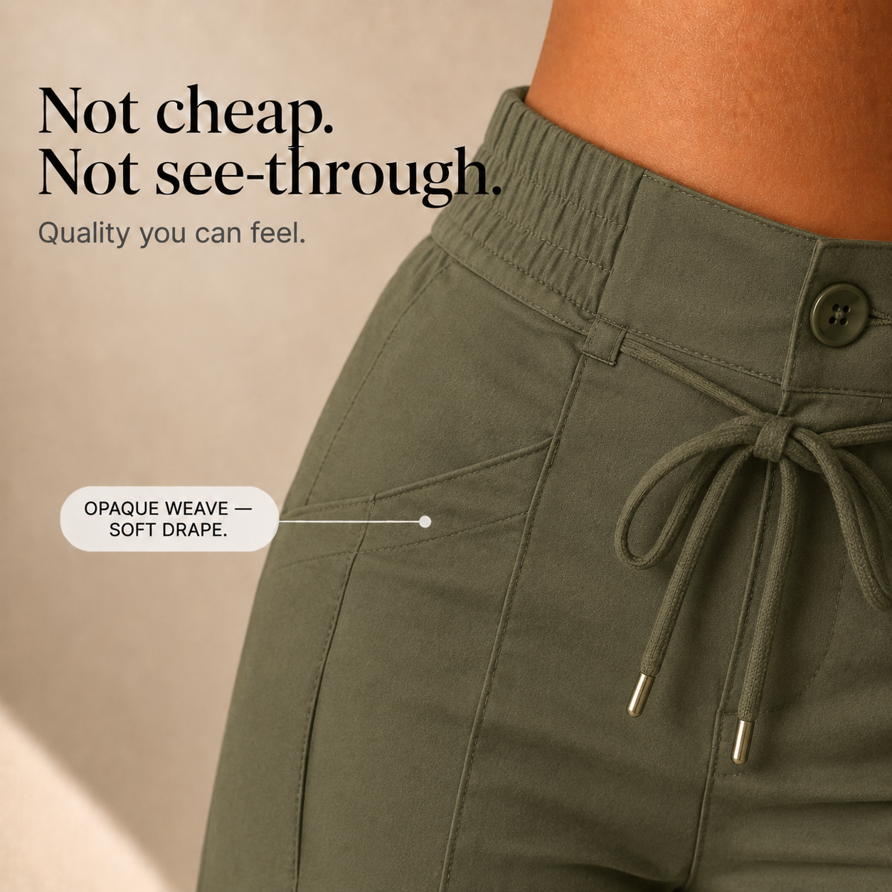 QUEENWAY | Wide-Leg Cargo Pants That Move With You