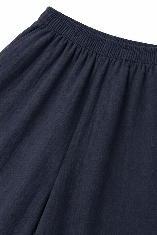 QUEENWAY | Wide-Leg Pants And Shirt Two-Piece Set