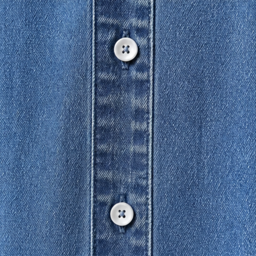 Denim-Look Maxi Dress That Moves With You