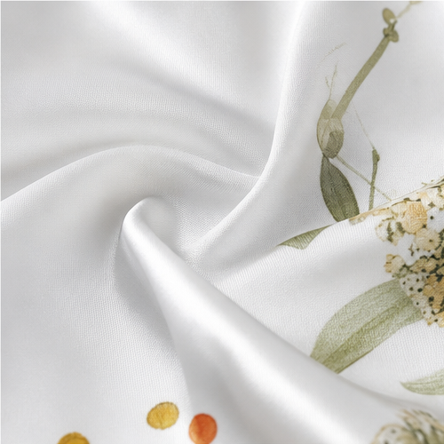Cowl Neck Draped Satin Slip Dress