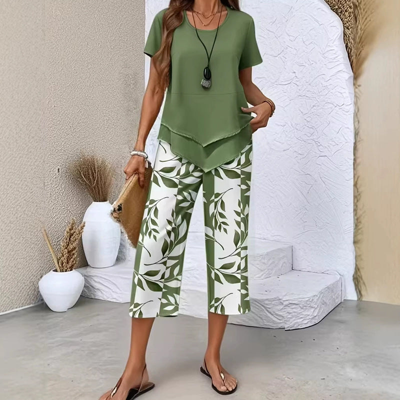 QUEENWAY - Two Piece Lounge Set
