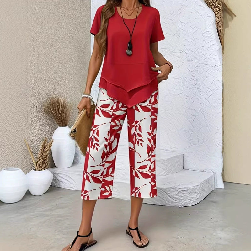 QUEENWAY - Two Piece Lounge Set